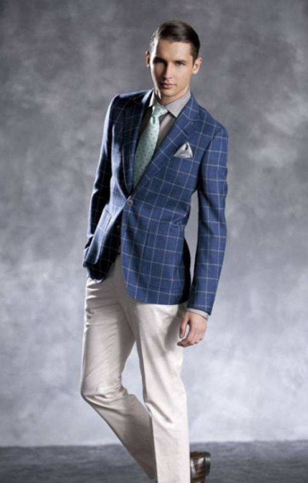 西裝定制的平面構(gòu)成和立體構(gòu)成